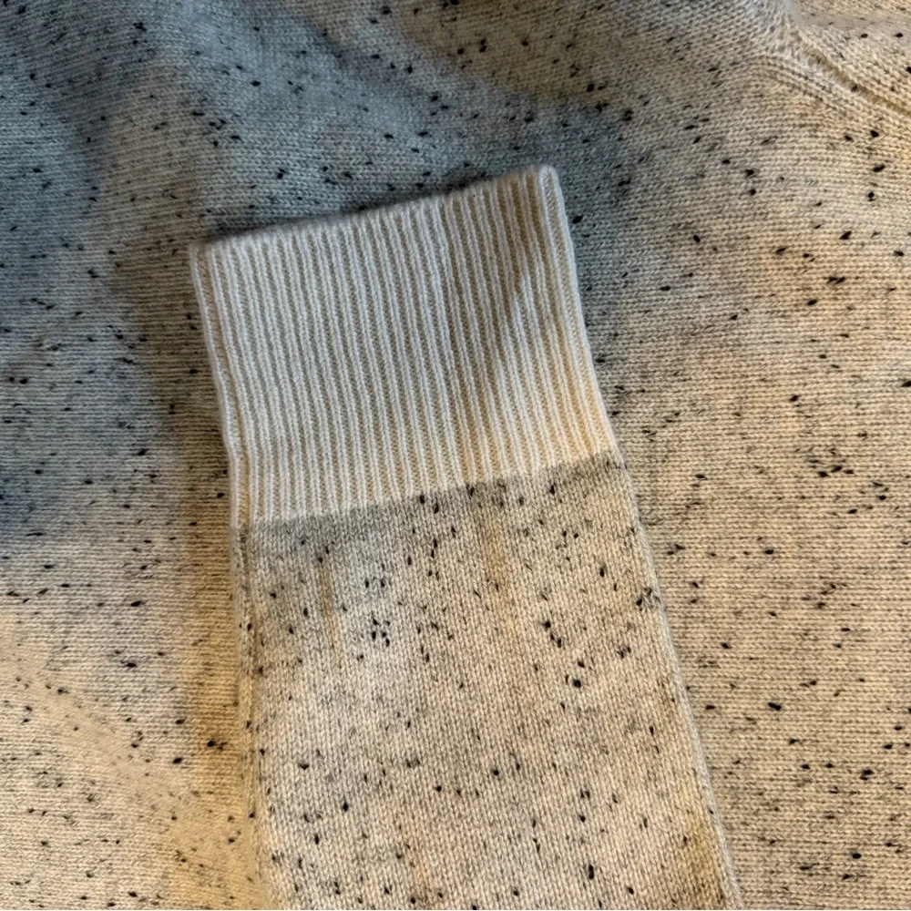 Rag & Bone Cream Speckled Crewneck Sweater - Picture 3 of 3